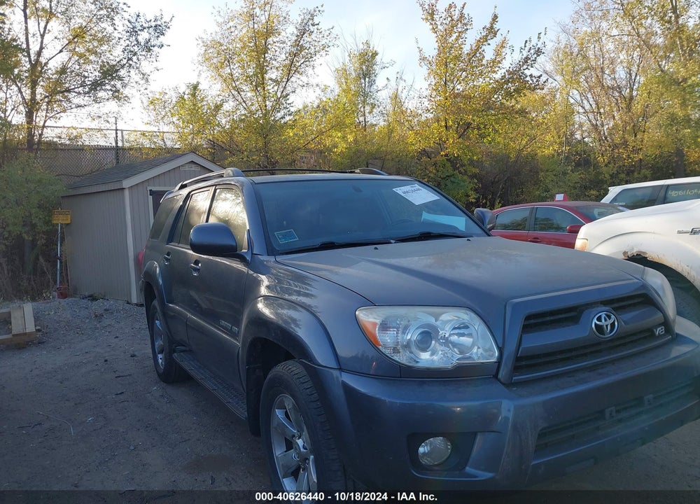 2006 TOYOTA 4RUNNER LIMITED V8 VIN: JTEBT17R760059447