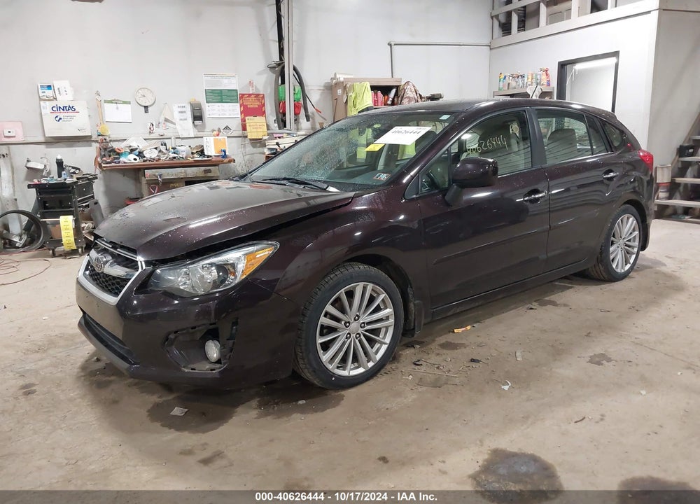 2012 SUBARU IMPREZA 2.0I LIMITED VIN: JF1GPAG67CH221214