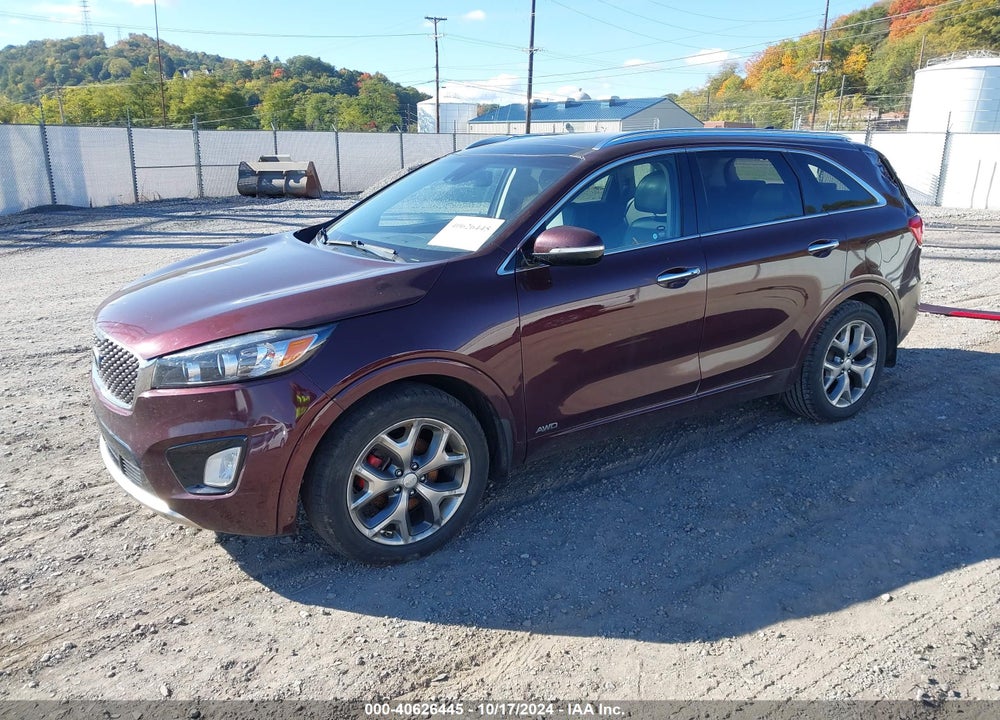 2017 KIA SORENTO 3.3L SX VIN: 5XYPKDA5XHG231195