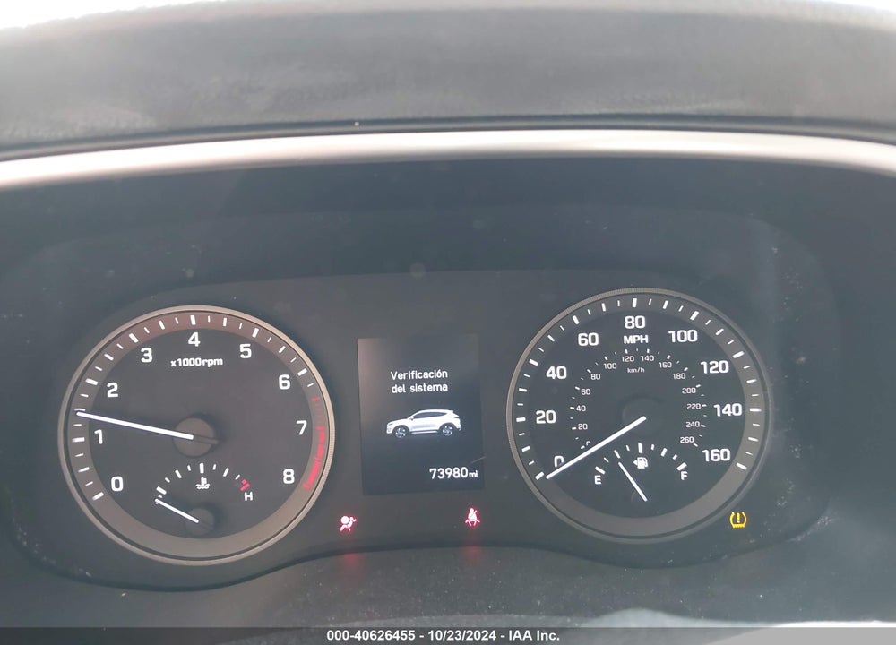 2019 HYUNDAI TUCSON SE VIN: KM8J23A44KU051641