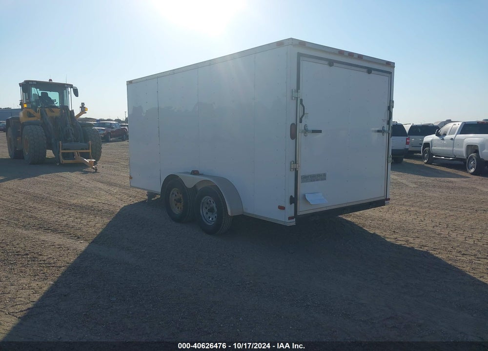 2014 COVERED WAGON TRAILER VIN: 53FBE1421EF013095