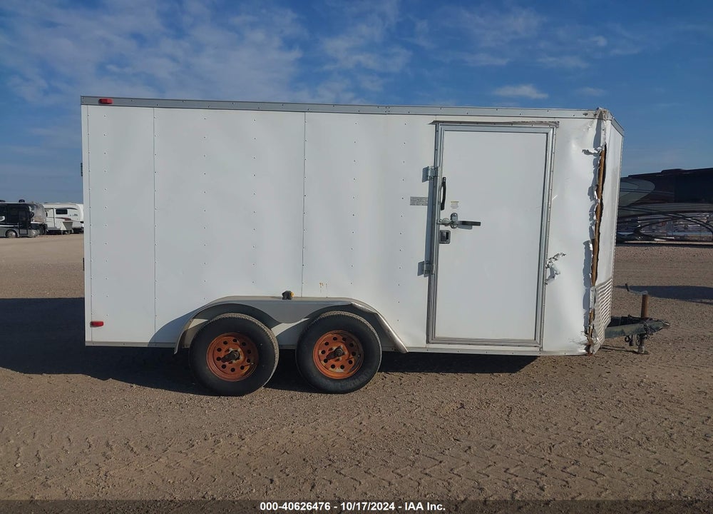 2014 COVERED WAGON TRAILER VIN: 53FBE1421EF013095