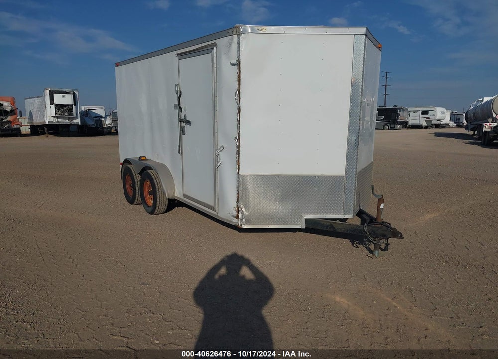 2014 COVERED WAGON TRAILER VIN: 53FBE1421EF013095