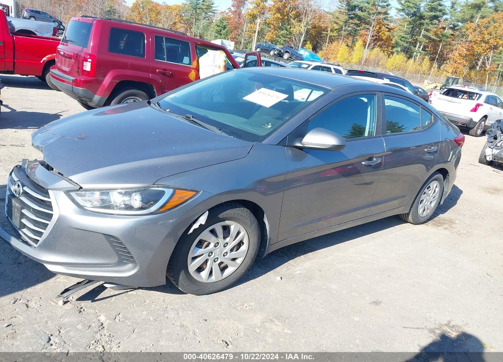 2018 HYUNDAI ELANTRA SE VIN: 5NPD74LF0JH349491