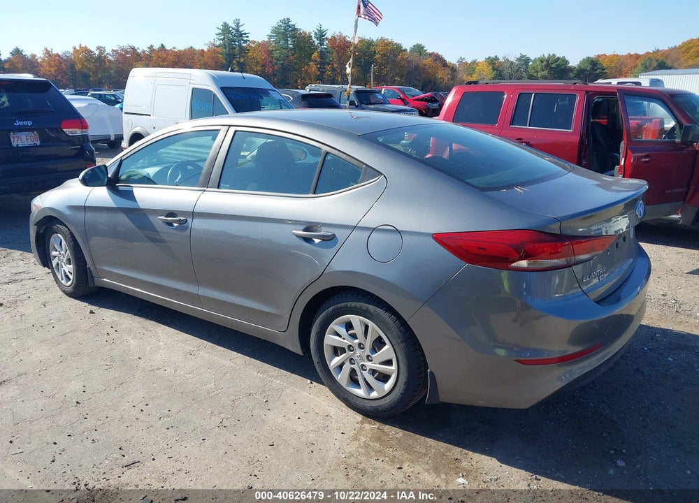 2018 HYUNDAI ELANTRA SE VIN: 5NPD74LF0JH349491