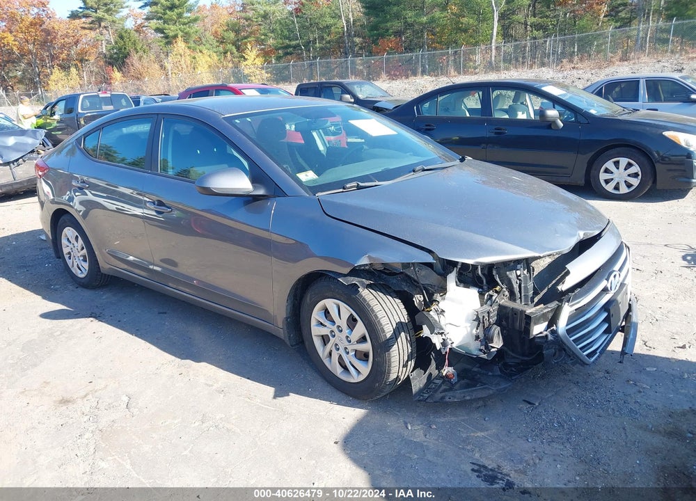 2018 HYUNDAI ELANTRA SE VIN: 5NPD74LF0JH349491