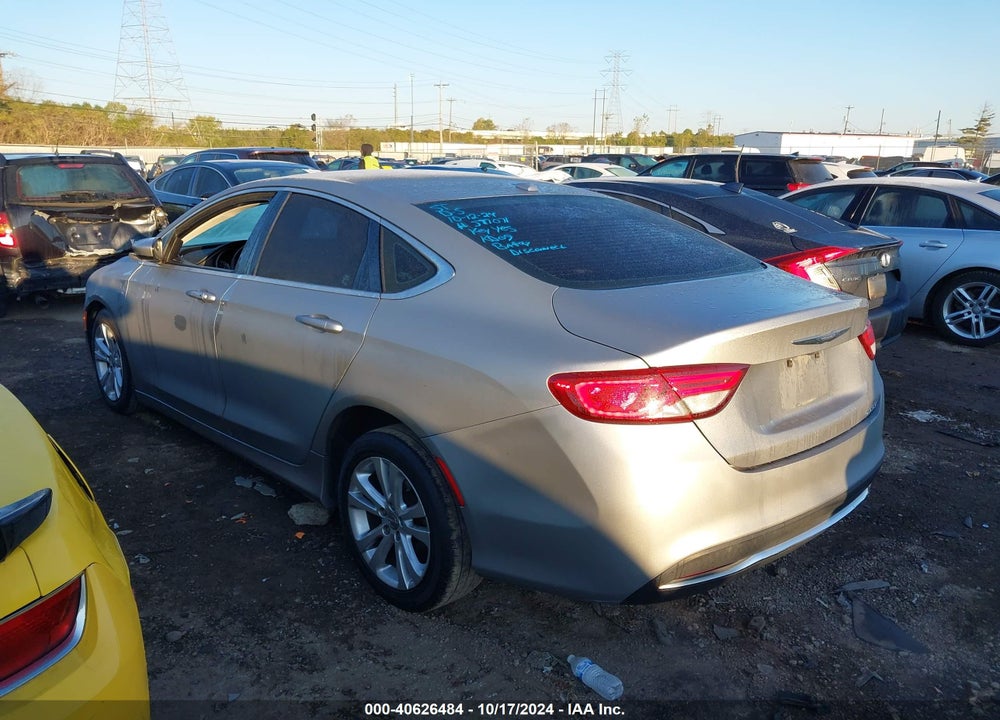 2015 CHRYSLER 200 LIMITED VIN: 1C3CCCAB5FN597071