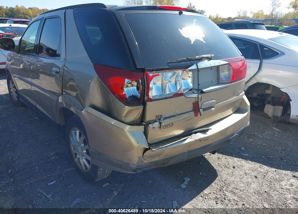 2006 BUICK RENDEZVOUS CX VIN: 3G5DB03L66S654558