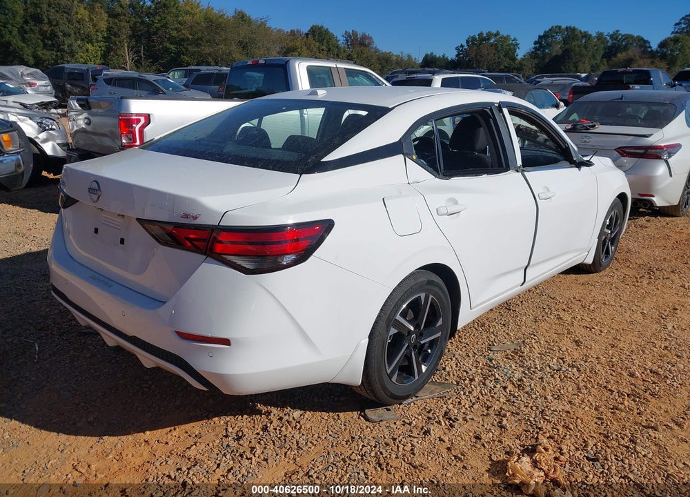 2024 NISSAN SENTRA SV XTRONIC CVT VIN: 3N1AB8CV0RY250185