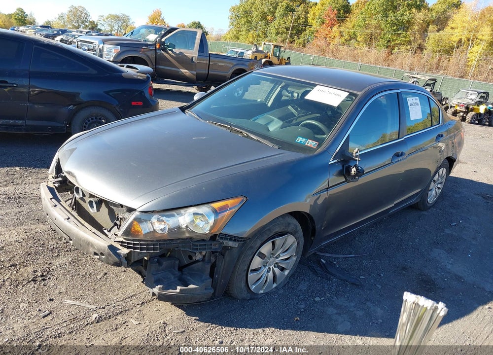 2009 HONDA ACCORD 2.4 LX VIN: 1HGCP263X9A184944
