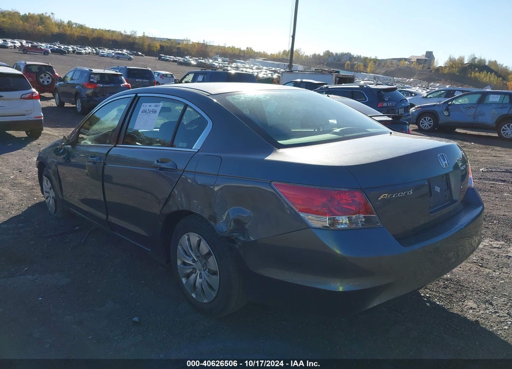 2009 HONDA ACCORD 2.4 LX VIN: 1HGCP263X9A184944