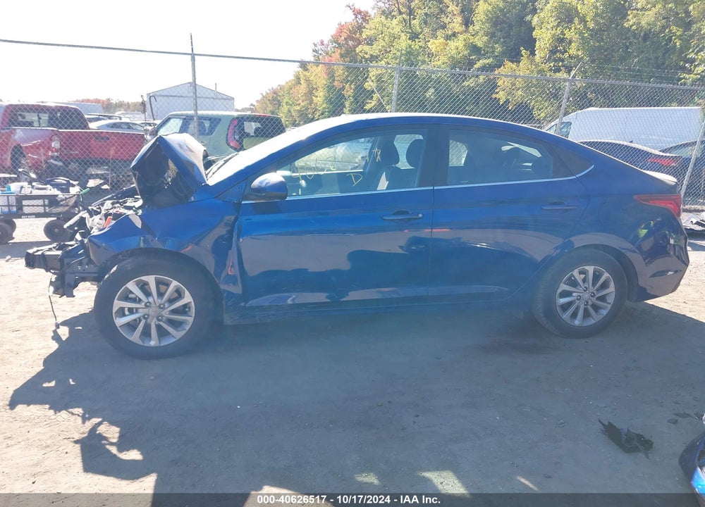 2021 HYUNDAI ACCENT SEL VIN: 3KPC24A60ME142296
