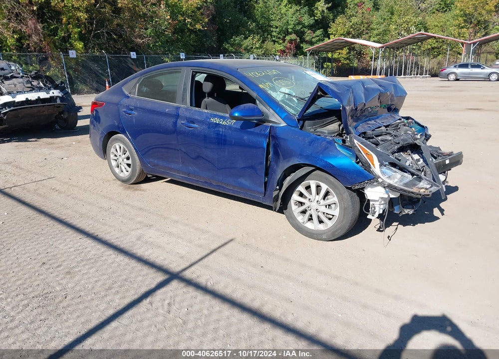 2021 HYUNDAI ACCENT SEL VIN: 3KPC24A60ME142296