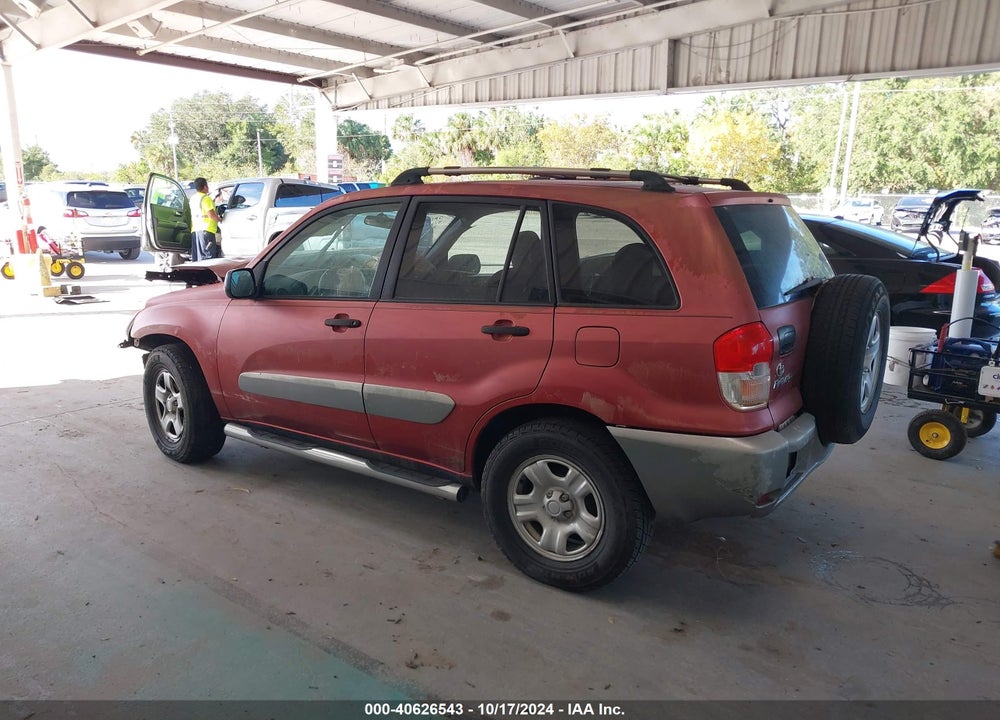 2003 TOYOTA RAV4 VIN: JTEGH20V330104836