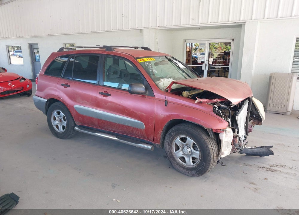 2003 TOYOTA RAV4 VIN: JTEGH20V330104836