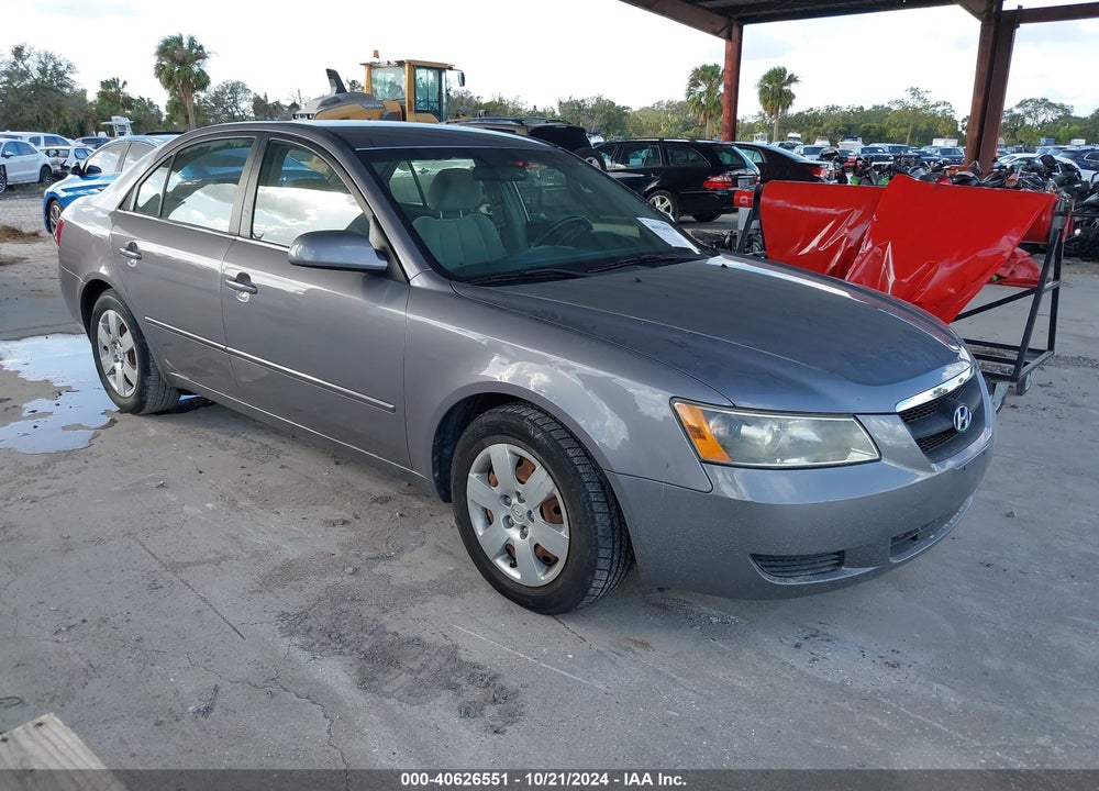 2007 HYUNDAI SONATA GLS VIN: 5NPET46C87H253571