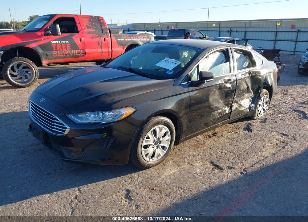 2019 FORD FUSION S VIN: 3FA6P0G78KR283099
