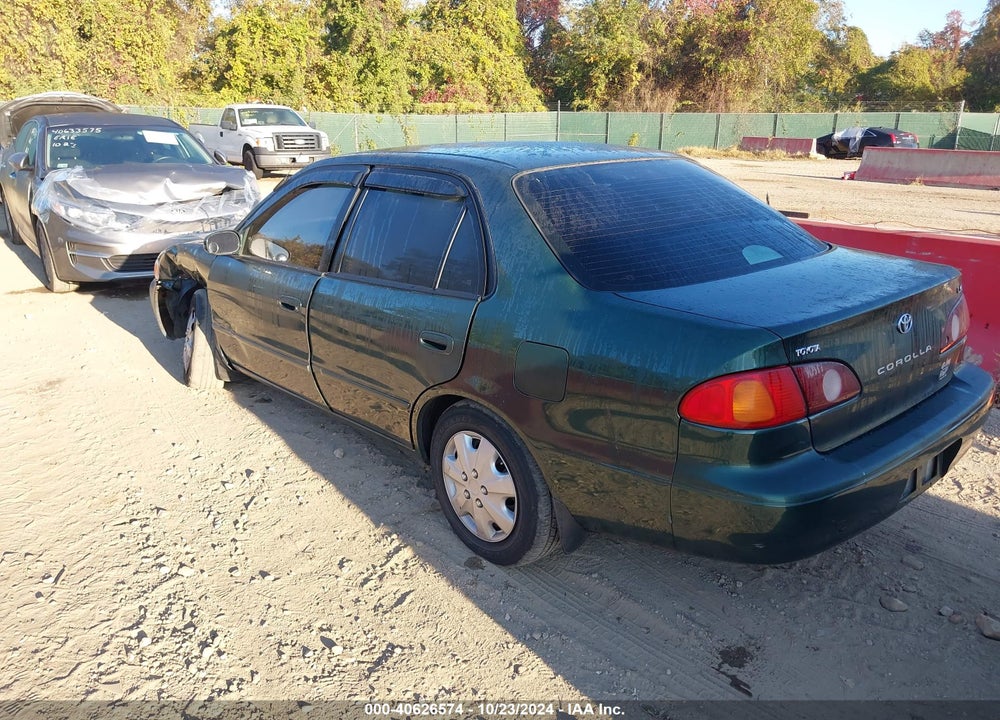 2001 TOYOTA COROLLA LE VIN: 2T1BR12E61C384807