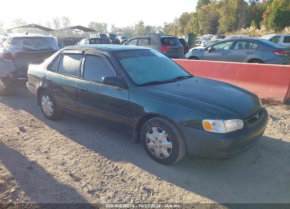 2001 TOYOTA COROLLA LE VIN: 2T1BR12E61C384807