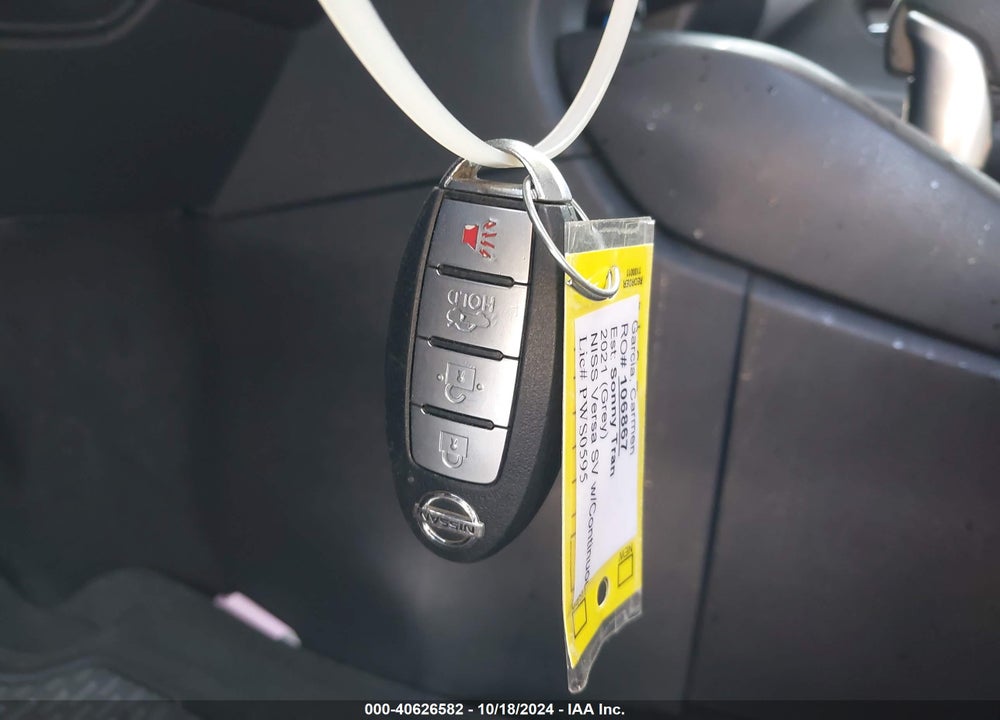 2021 NISSAN VERSA SV XTRONIC CVT VIN: 3N1CN8EV3ML833210