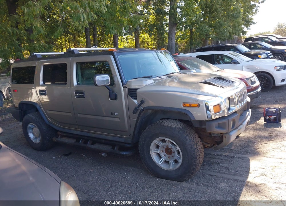 2003 HUMMER H2 VIN: 5GRGN23U73H126287
