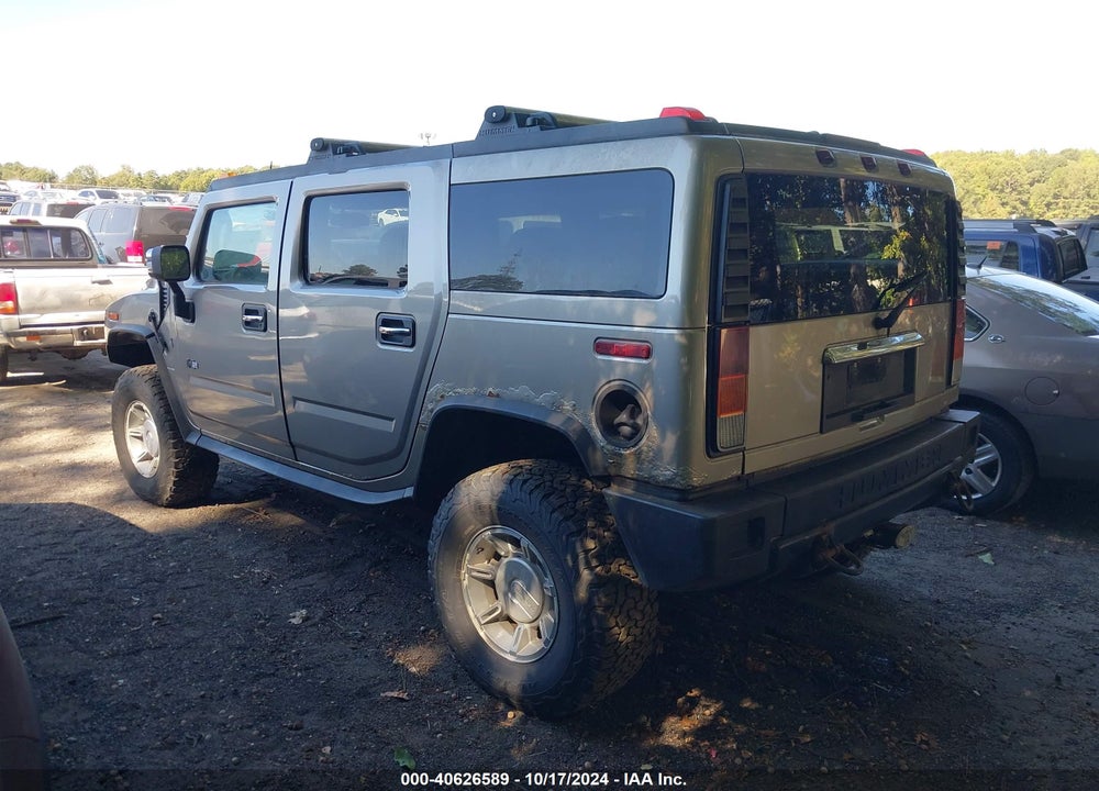 2003 HUMMER H2 VIN: 5GRGN23U73H126287