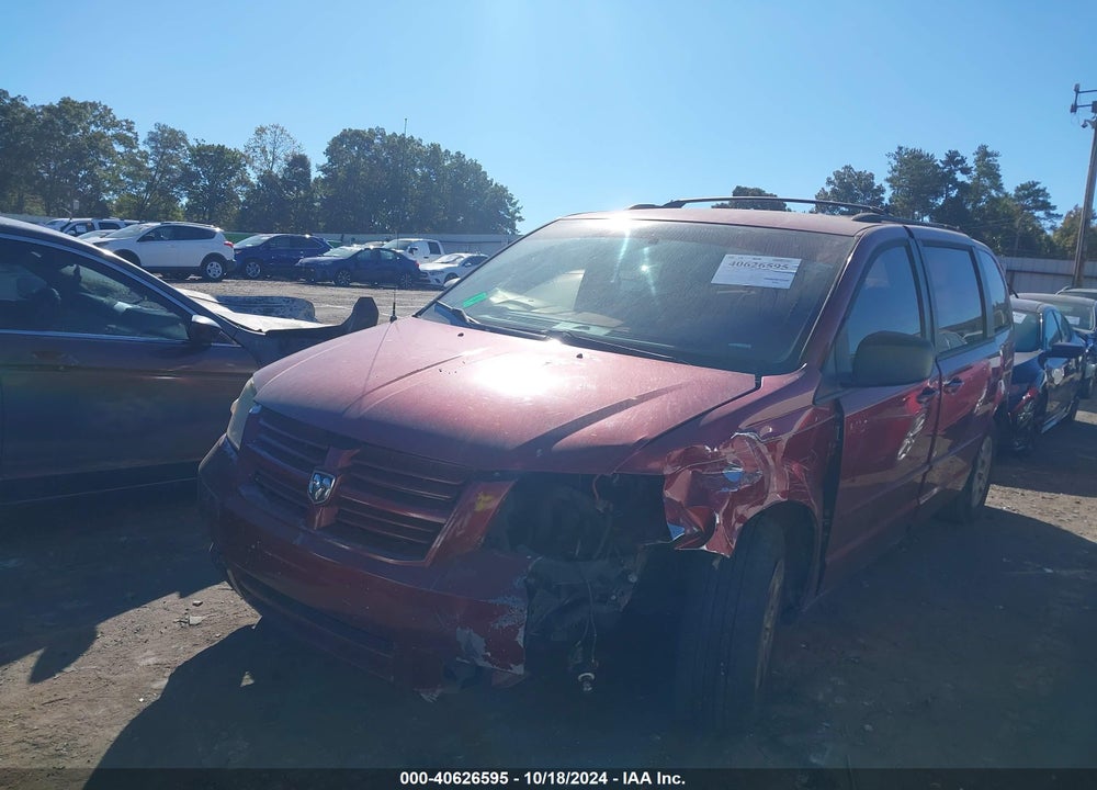 2010 DODGE GRAND CARAVAN SE VIN: 2D4RN4DE6AR434987