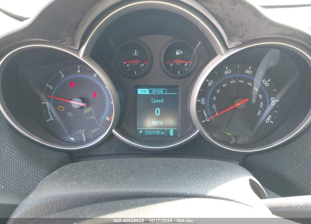 2013 CHEVROLET CRUZE 2LT AUTO VIN: 1G1PE5SB7D7143318