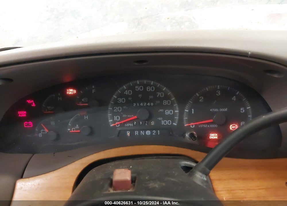 1997 FORD F-150 LARIAT/XL/XLT VIN: 1FTDX18W2VND11404