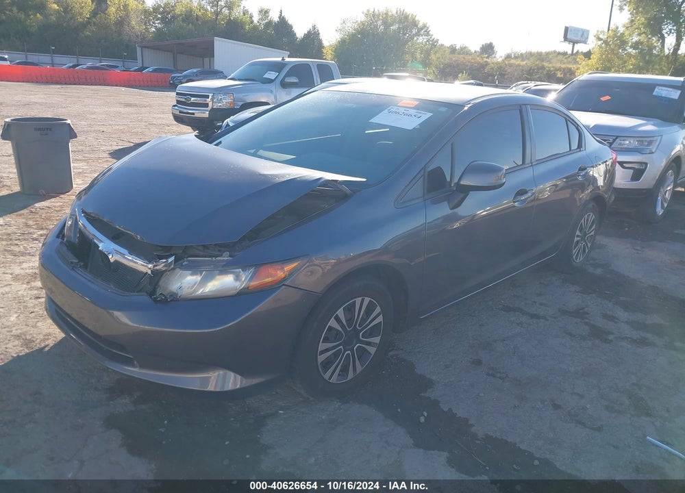 2012 HONDA CIVIC LX VIN: 2HGFB2F50CH303414