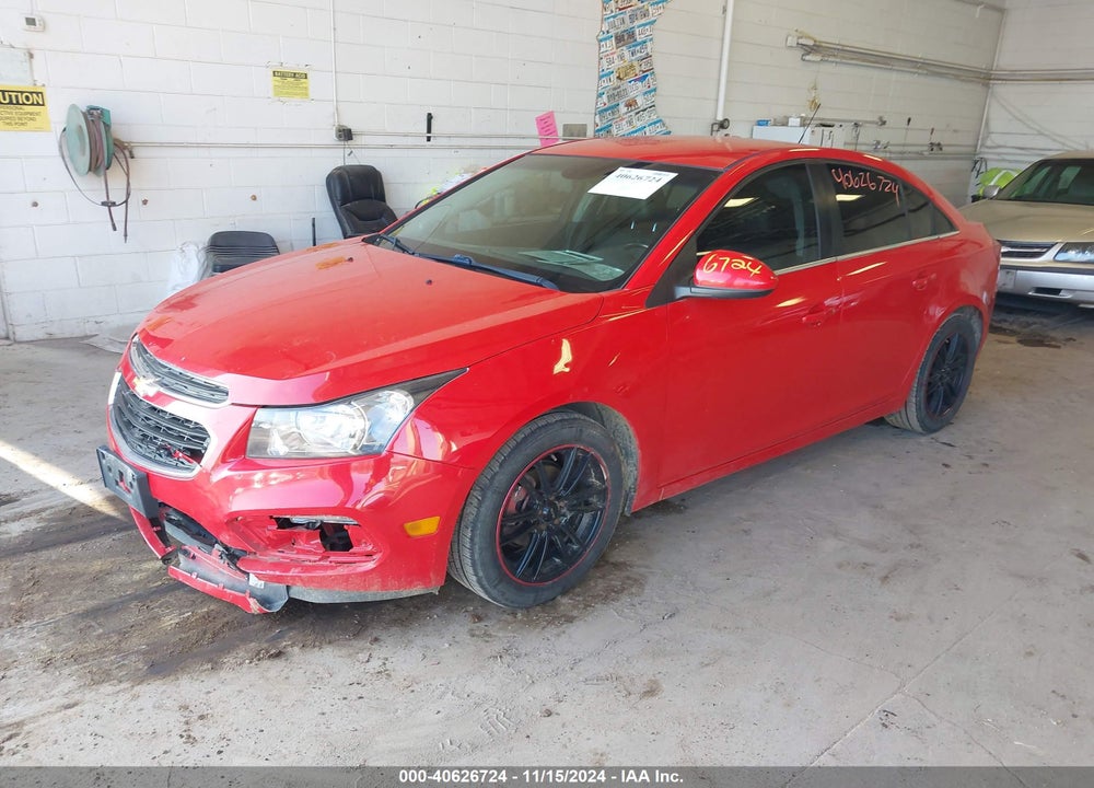 2015 CHEVROLET CRUZE 2LT AUTO VIN: 1G1PE5SB5F7288411