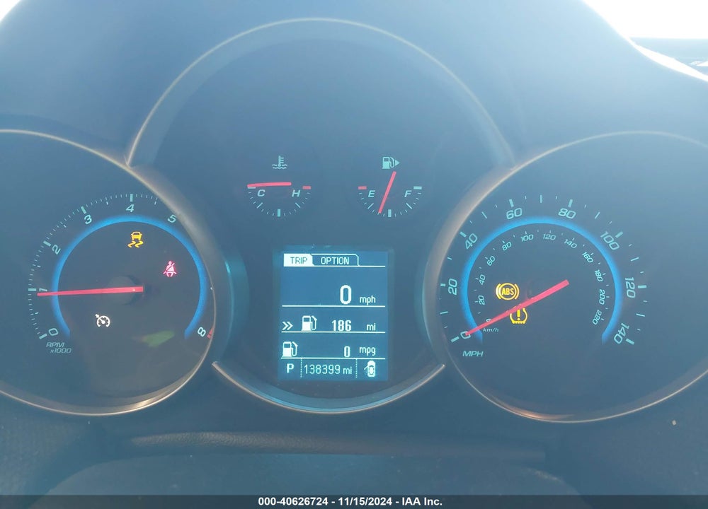 2015 CHEVROLET CRUZE 2LT AUTO VIN: 1G1PE5SB5F7288411
