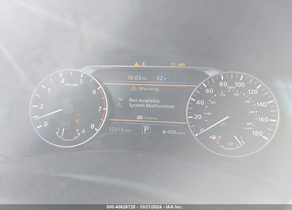 2022 NISSAN ALTIMA SR VC-TURBO FWD VIN: 1N4AL4CV3NN392272