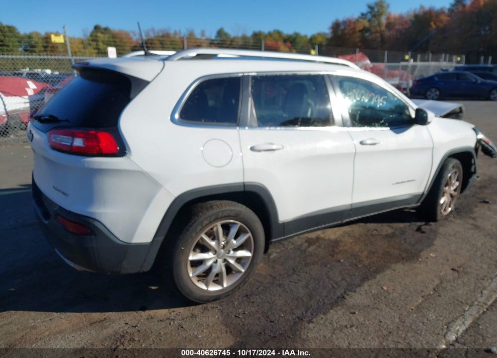 2016 JEEP CHEROKEE LIMITED VIN: 1C4PJMDS7GW145574