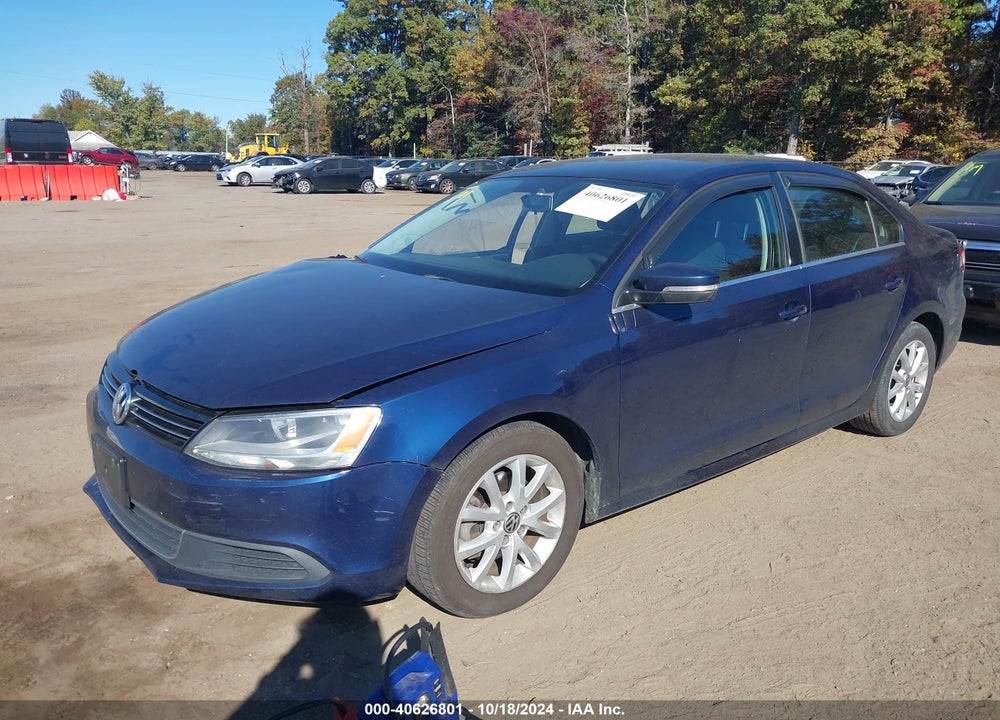 2013 VOLKSWAGEN JETTA 2.5L SE VIN: 3VWBP7AJ4DM357802