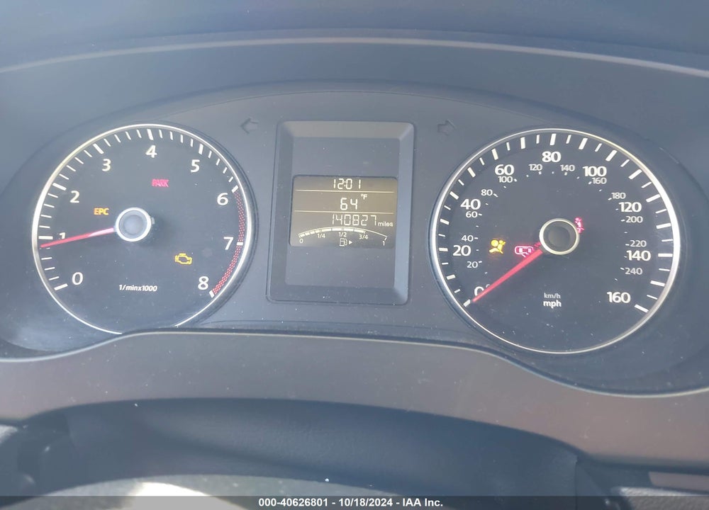 2013 VOLKSWAGEN JETTA 2.5L SE VIN: 3VWBP7AJ4DM357802