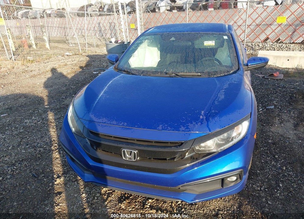 2020 HONDA CIVIC SPORT VIN: 2HGFC2F8XLH584497