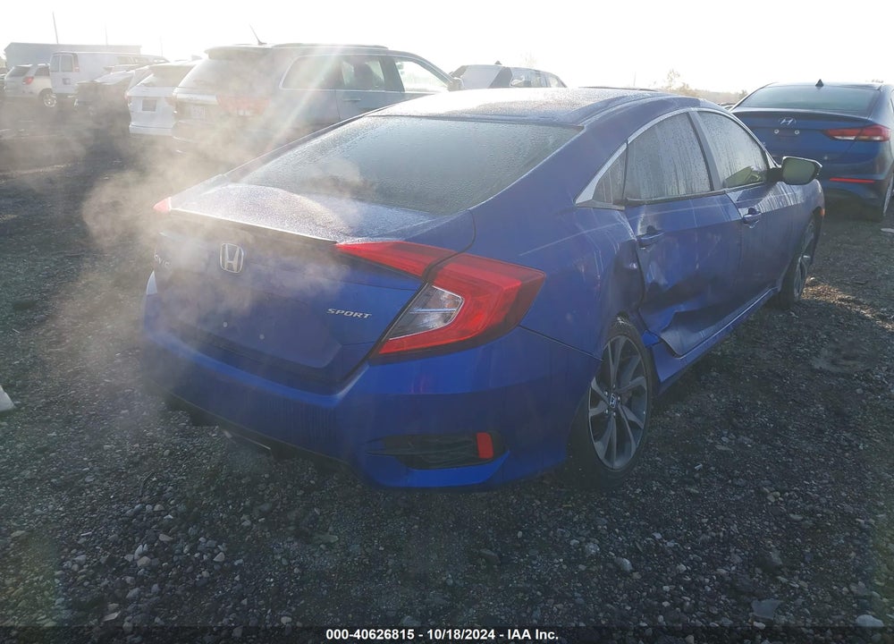 2020 HONDA CIVIC SPORT VIN: 2HGFC2F8XLH584497