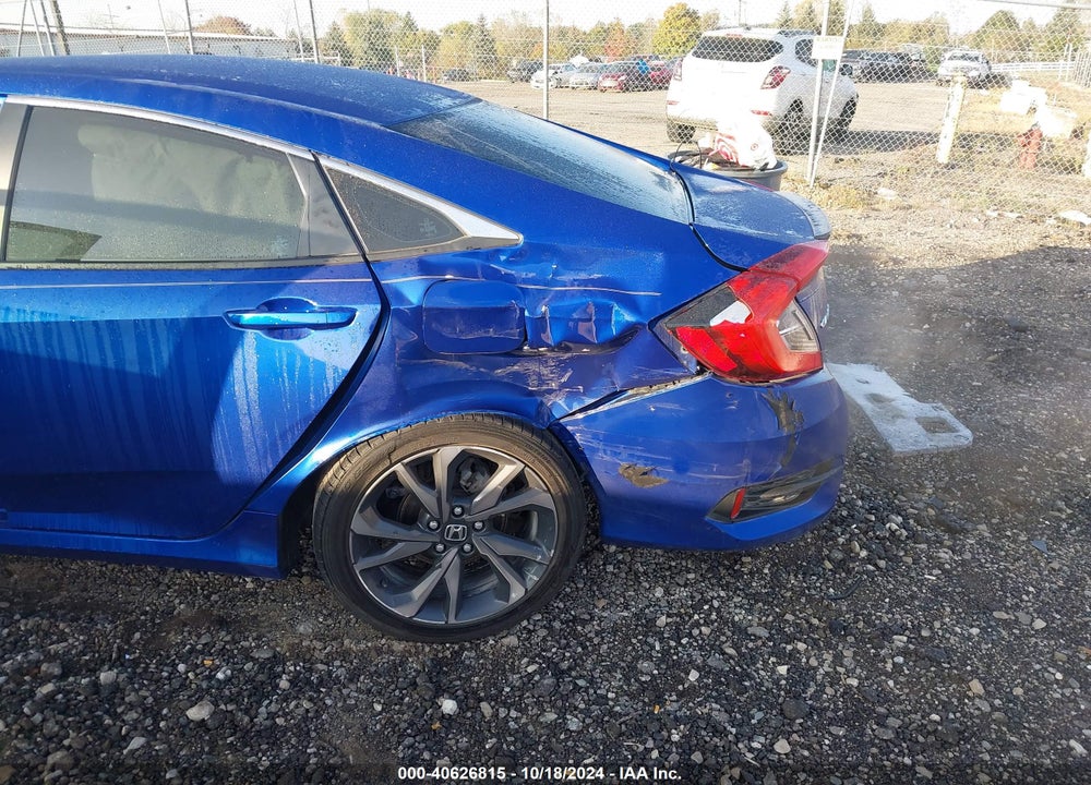 2020 HONDA CIVIC SPORT VIN: 2HGFC2F8XLH584497