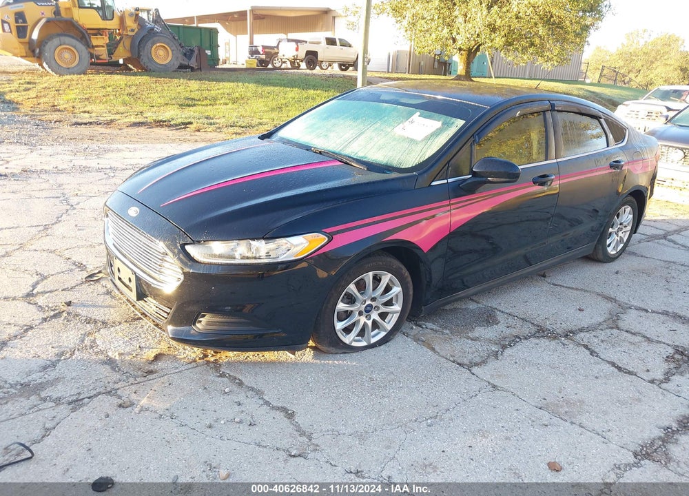 2016 FORD FUSION S VIN: 1FA6P0G74G5120492