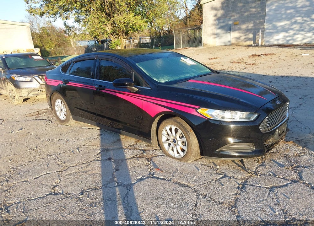 2016 FORD FUSION S VIN: 1FA6P0G74G5120492