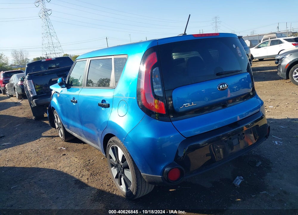 2016 KIA SOUL VIN: KNDJP3A58G7298519