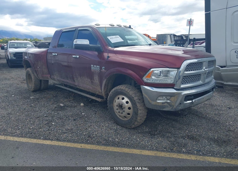 2017 RAM 3500 LAIE  4X4 6'4 BOX VIN: 3C63RRML5HG673134