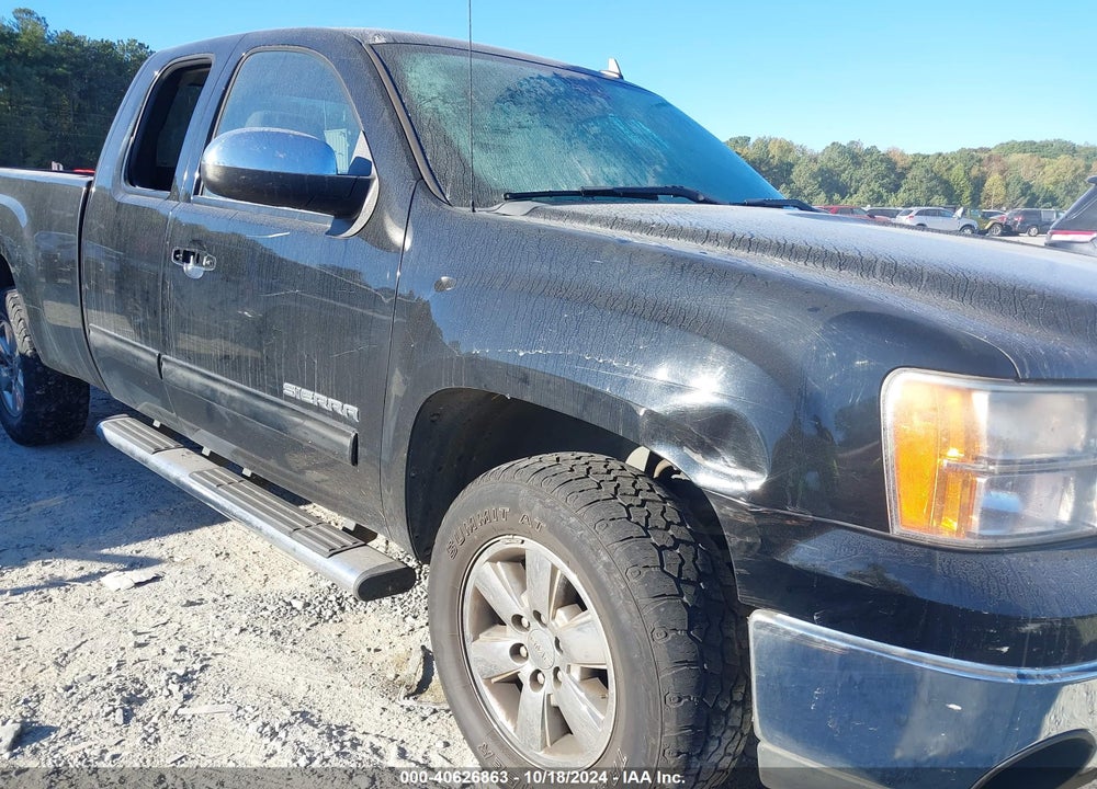 2011 GMC SIERRA 1500 SLE VIN: 1GTR2VE38BZ126929