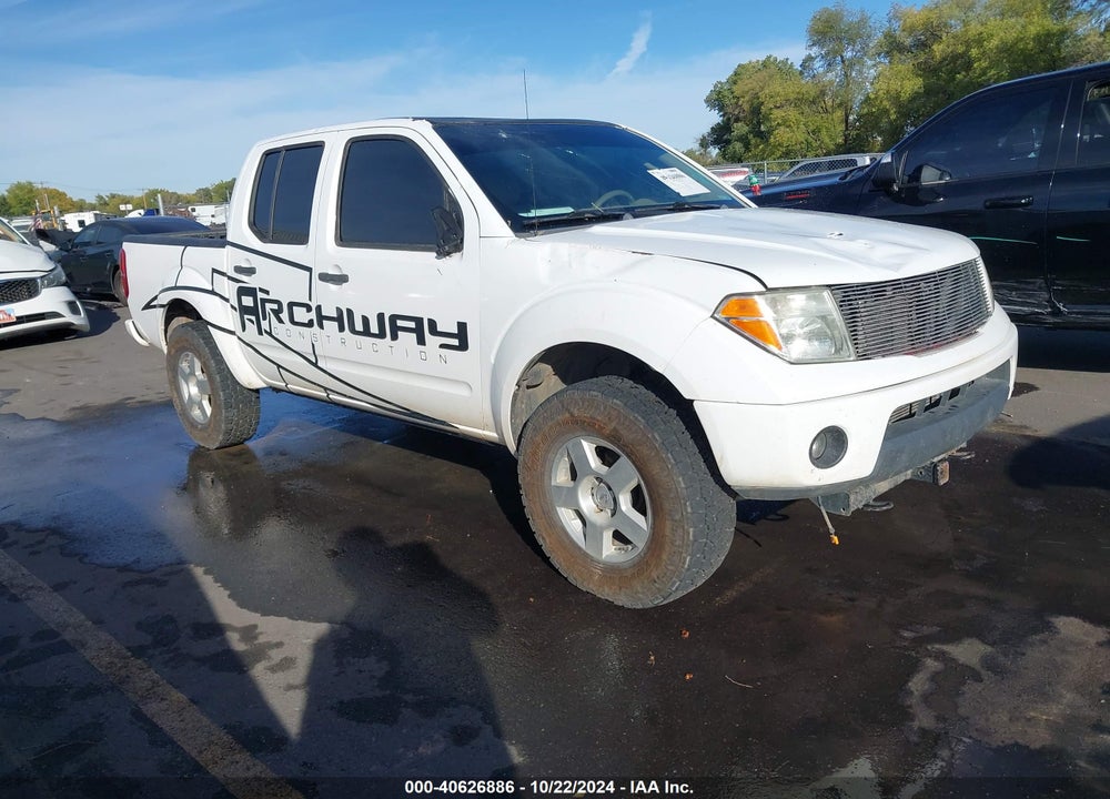 2007 NISSAN FRONTIER SE VIN: 1N6AD07W17C448031