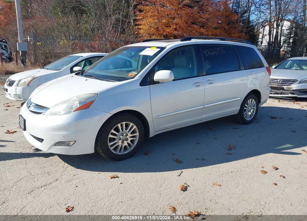 2008 TOYOTA SIENNA LIMITED VIN: 5TDBK22C28S010009