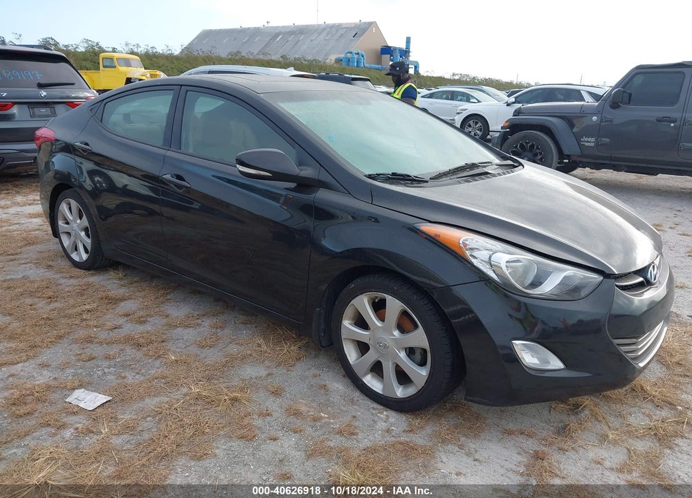 2013 HYUNDAI ELANTRA LIMITED VIN: 5NPDH4AE3DH281974