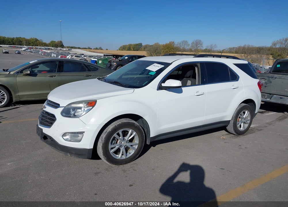 2017 CHEVROLET EQUINOX LT VIN: 2GNFLFEK2H6172846