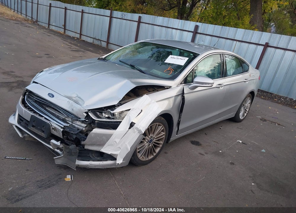 2014 FORD FUSION SE VIN: 3FA6P0H91ER259165