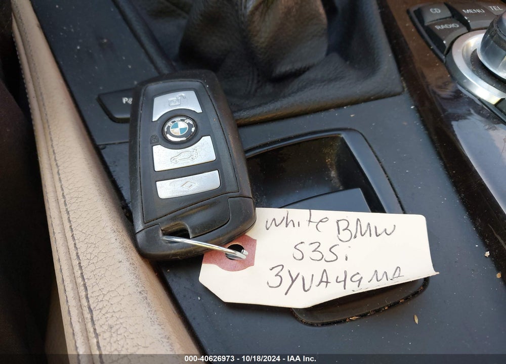 2011 BMW 535I VIN: WBAFR7C50BC267721